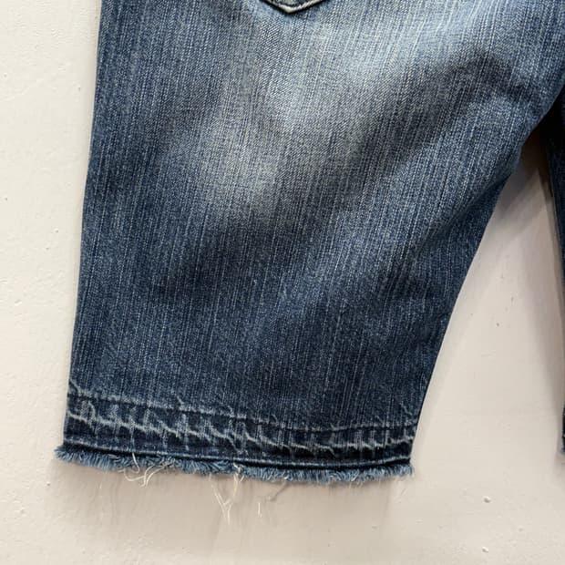 EDWIN Western Native Denim Shorts 4