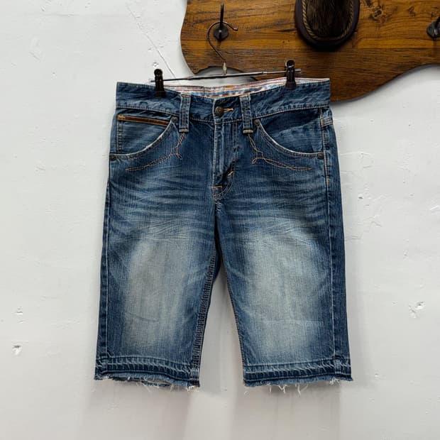 EDWIN Western Native Denim Shorts 5