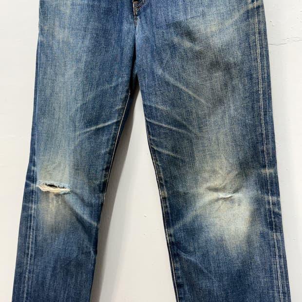 Japan Edwin 503 Heel Bite Straight Denim 7