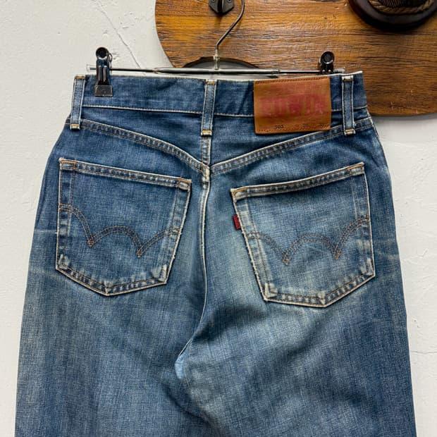 Japan Edwin 503 Heel Bite Straight Denim 3