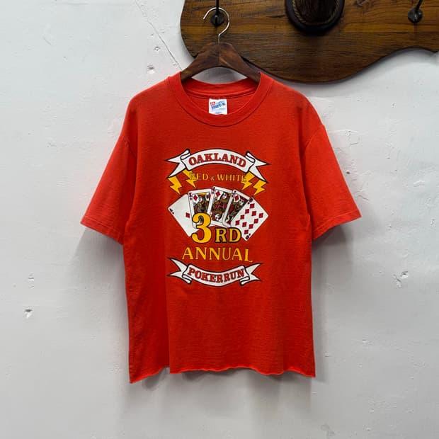 USA Hanes Beefy-T Poker Run Short Sleeve 2