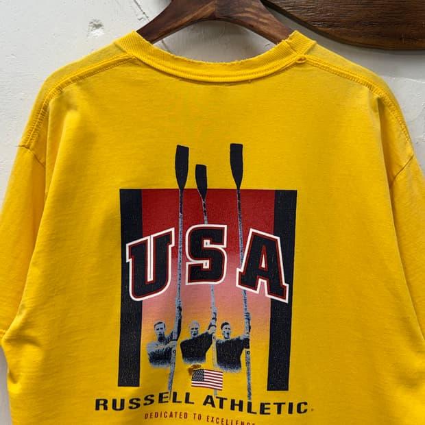 90s USA Russell Rowing Short Sleeve 2