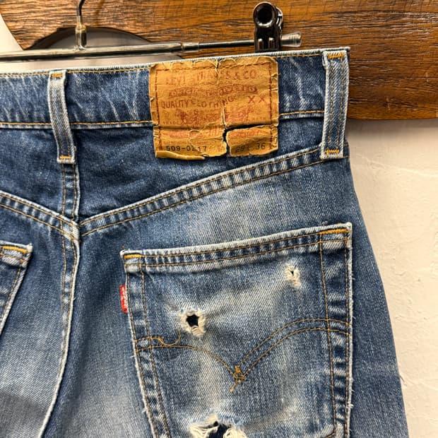 USA Levi’s 509 Straight Heel Bite Denim 4