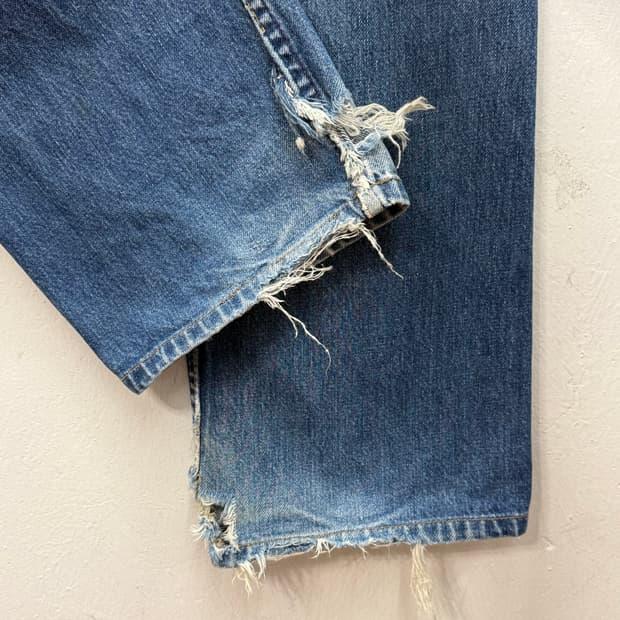 USA Levi’s 509 Straight Heel Bite Denim 5