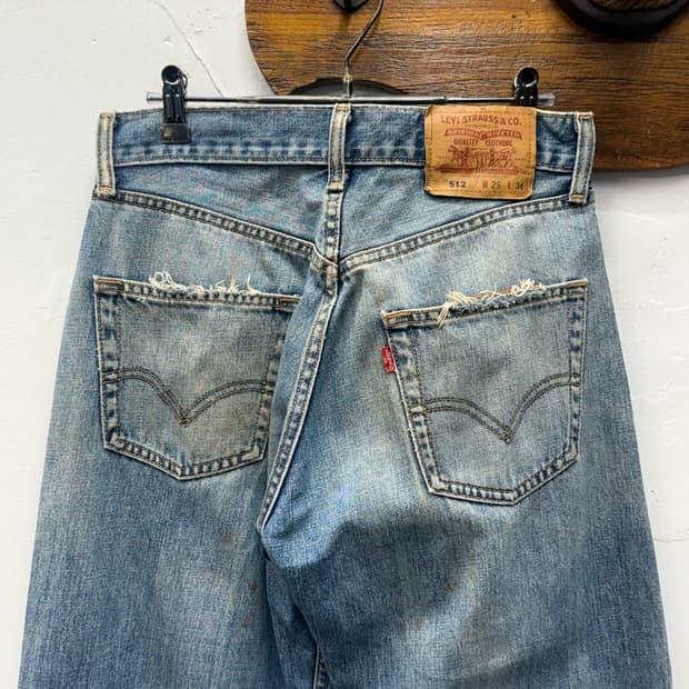 90s Levi’s 512 Tapered Denim Pants 3