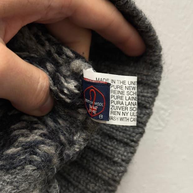 HIGHLAND British Wool Fair Isle Knit Ves 8