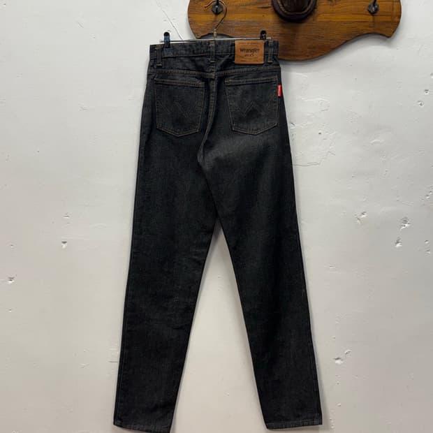Wrangler Tapered Black Denim Pants 3