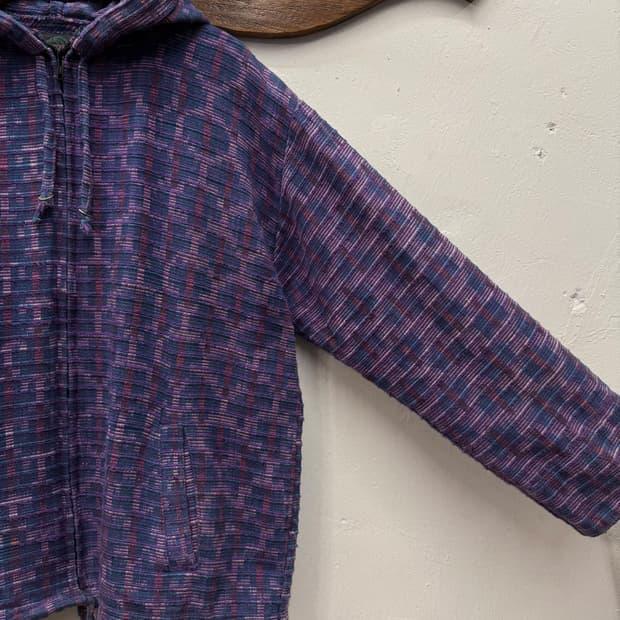 ARTESANIA Woven Cotton Zip-Up Hoodie 5