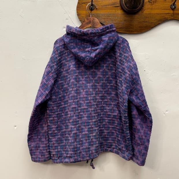 ARTESANIA Woven Cotton Zip-Up Hoodie 7