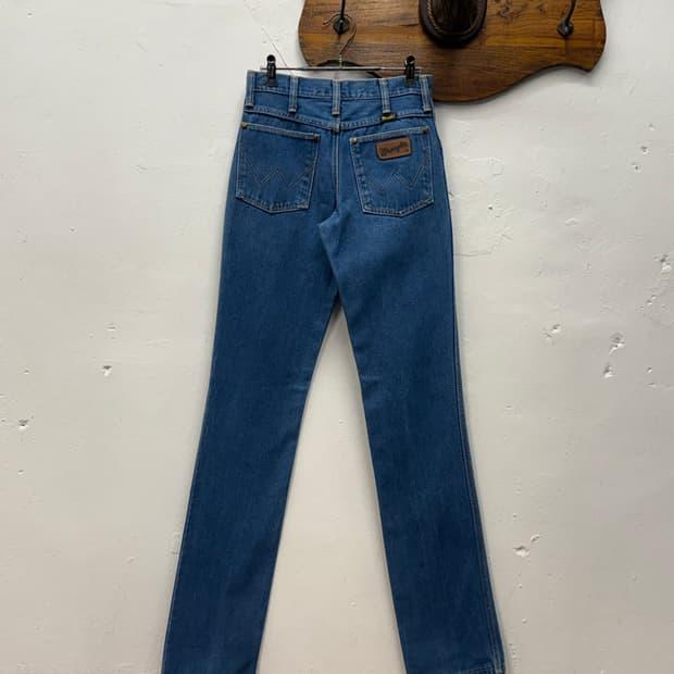 80s USA Wrangler Straight Denim Pants 3