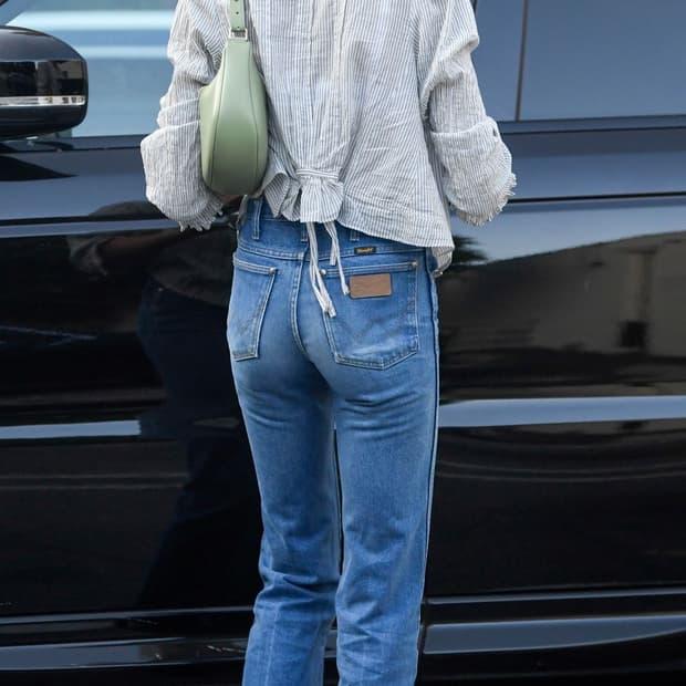80s USA Wrangler Straight Denim Pants 4