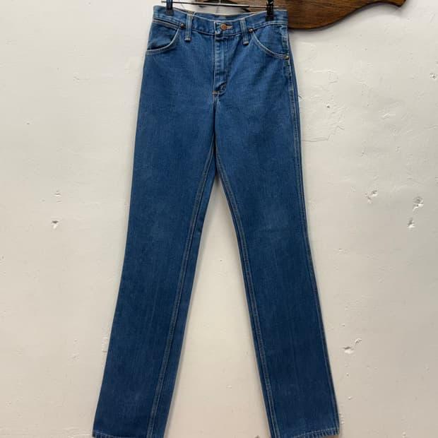 80s USA Wrangler Straight Denim Pants 9