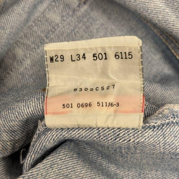 90s USA Levi's 501 Straight Denim Pants 10