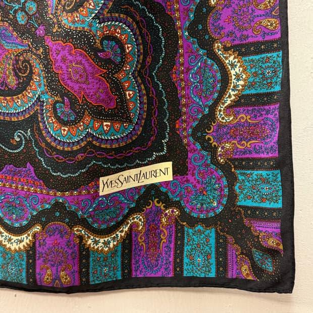 YVES SAINT LAURENT Paisley & Ornamental 2