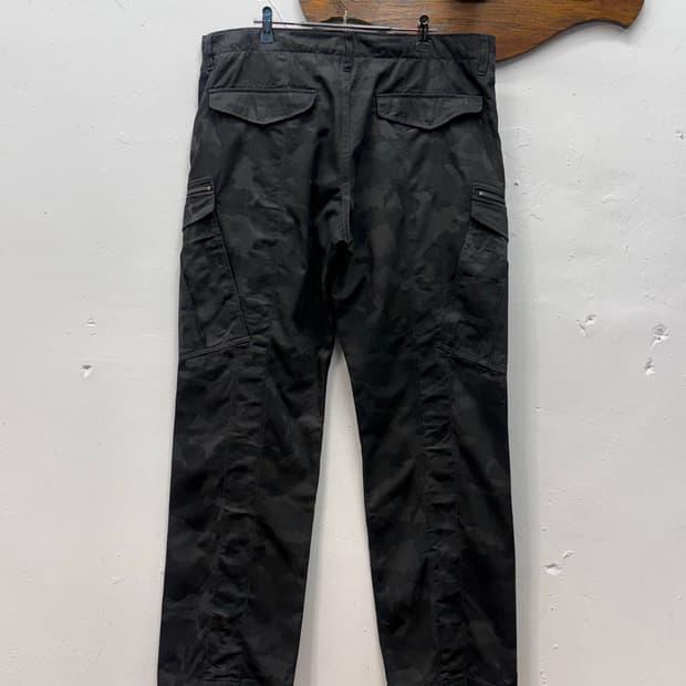 AVIREX Black Camo Tactical Cargo Pants 5
