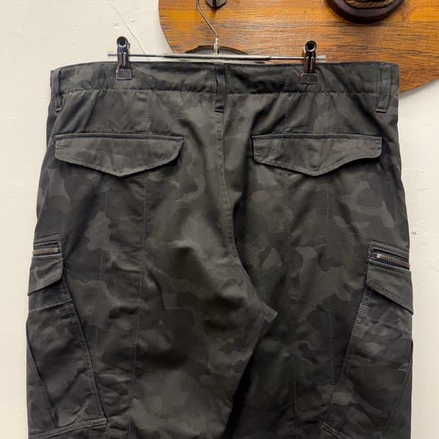 AVIREX Black Camo Tactical Cargo Pants 6
