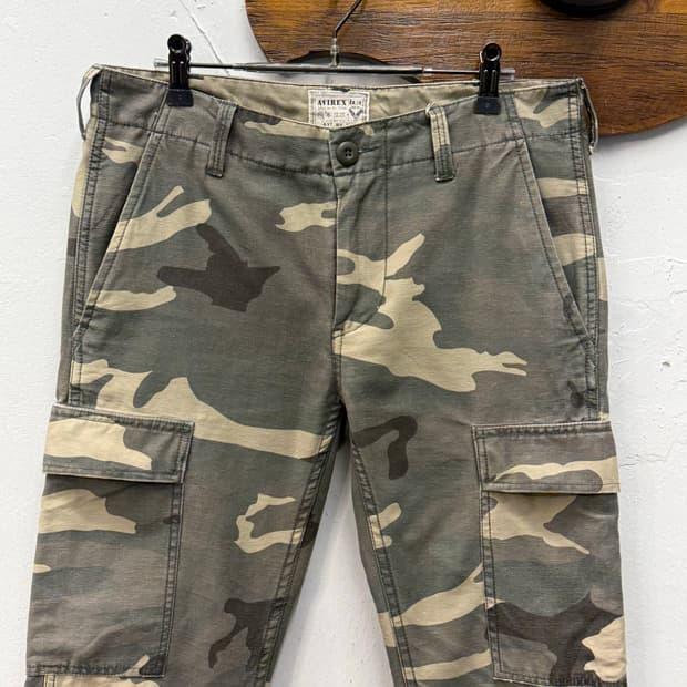 AVIREX LTD. Woodland Camo Cargo Pants 2