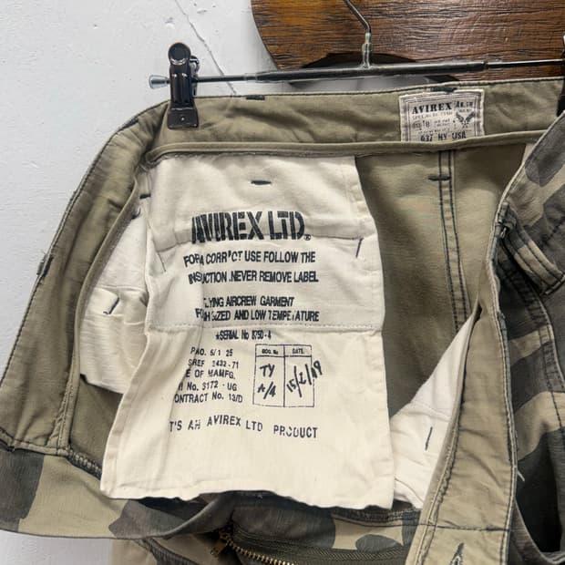AVIREX LTD. Woodland Camo Cargo Pants 8