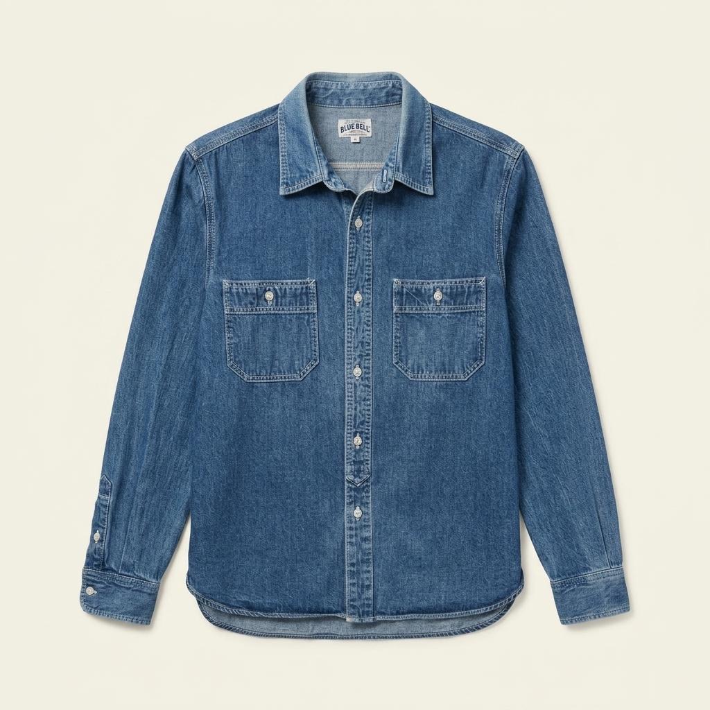 Big John WORLD WORKERS Denim Work Shirt 1