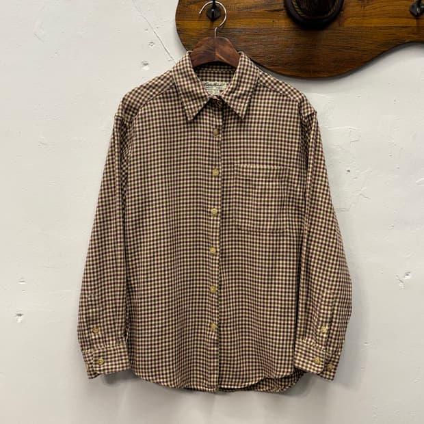 Eddie Bauer Micro Check Flannel Shirt 2