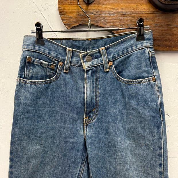 90s Japan Levi's 552 Straight Denim Pant 7