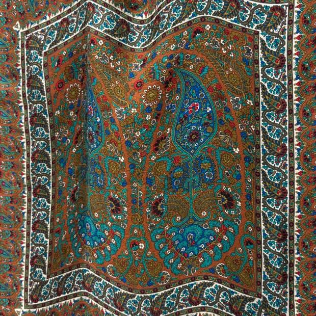 YVES SAINT LAURENT Paisley Jacquard Silk 5