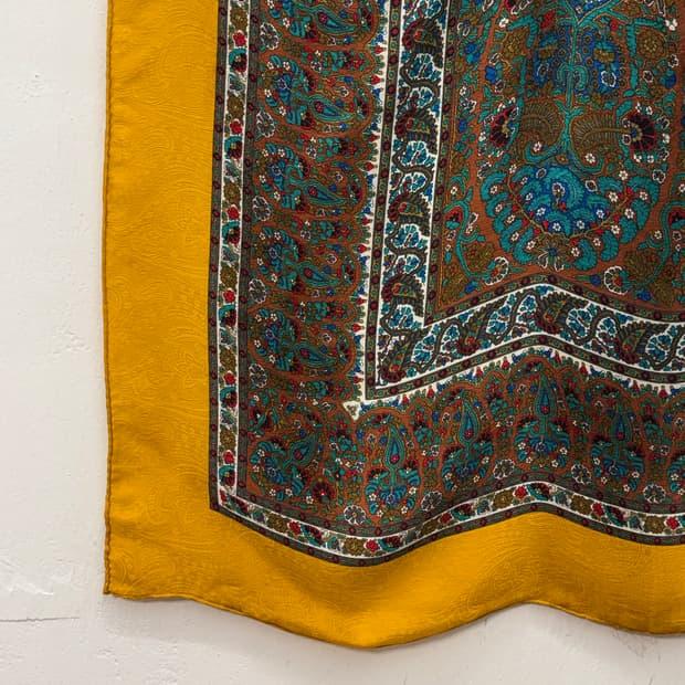 YVES SAINT LAURENT Paisley Jacquard Silk 6