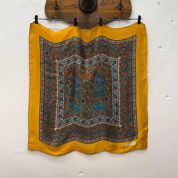 YVES SAINT LAURENT Paisley Jacquard Silk 3