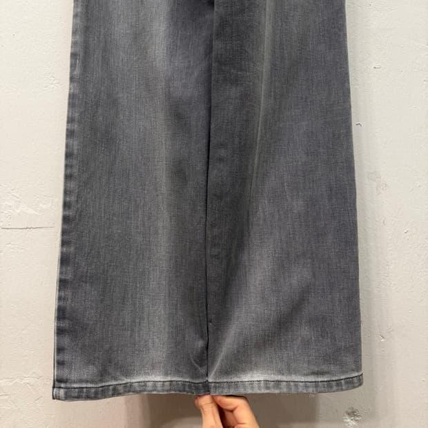 Japan Lee Straight Grey Denim Pants 5