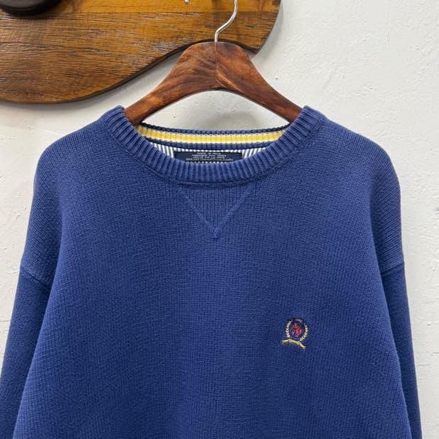 Tommy Hilfiger Crest Logo Cotton Knit Sw 2