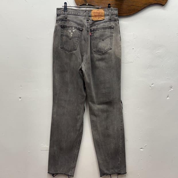 Levi's 501 Vintage Black Denim Pants 3