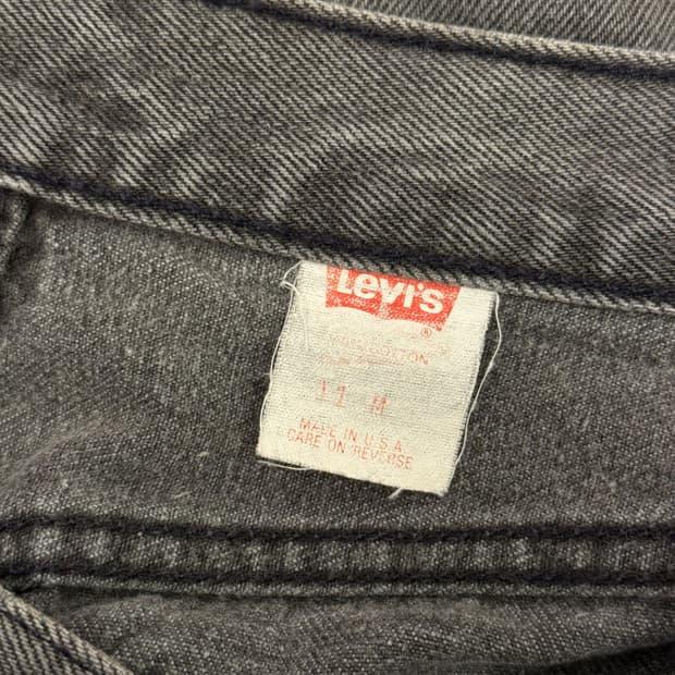 Levi's 501 Vintage Black Denim Pants 8