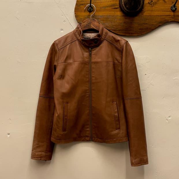 United Arrows Leather Rider Jacket 2