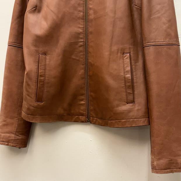 United Arrows Leather Rider Jacket 4