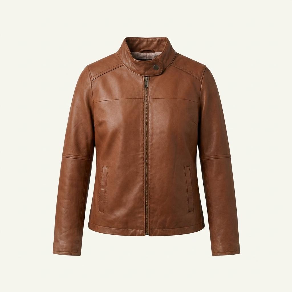 United Arrows Leather Rider Jacket 1