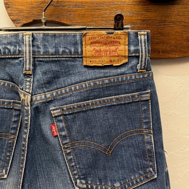 90s Japan Levi's W511 Straight Denim 4