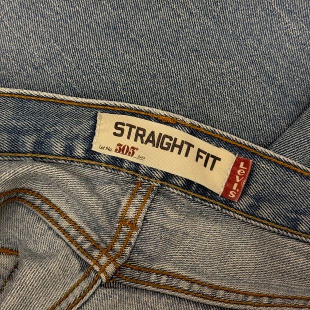 00s Levi’s 505 AKIRA Custom Straight Den 9