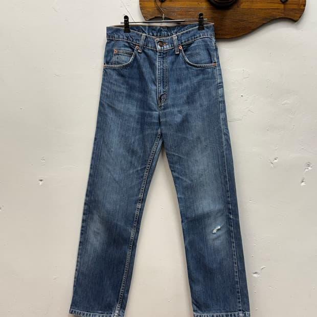 Levi's 607 Orange Tab Slim Straight Deni 6