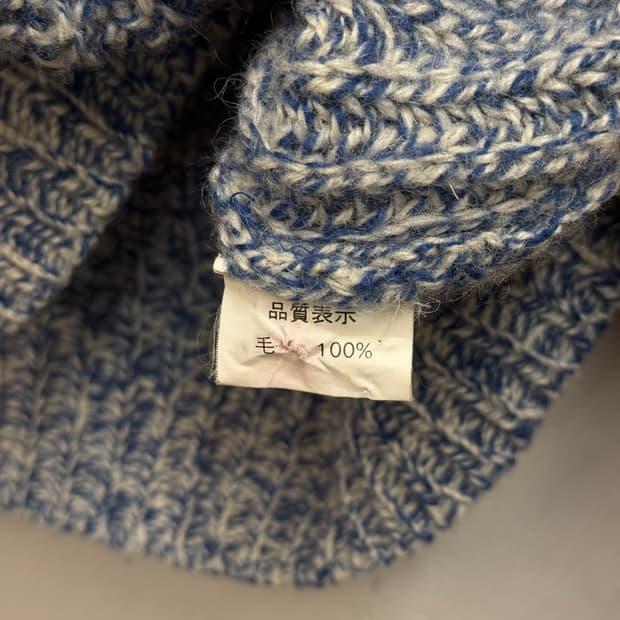 OLD ENGLAND Shawl Collar Knit Sweater 8