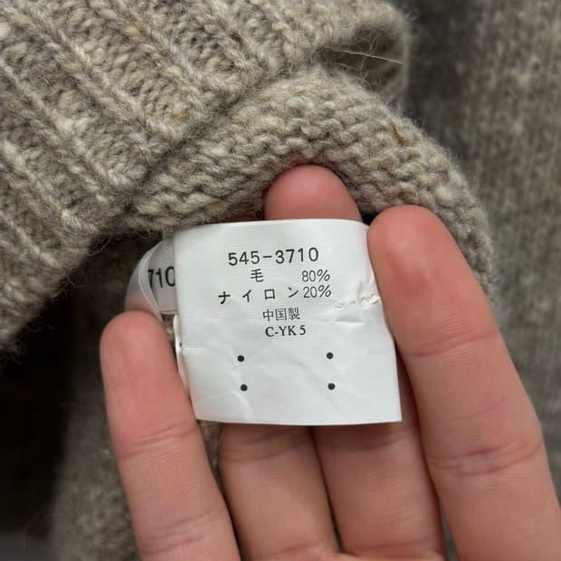 Old UNIQLO Wool Blend Henley Neck Knit 8