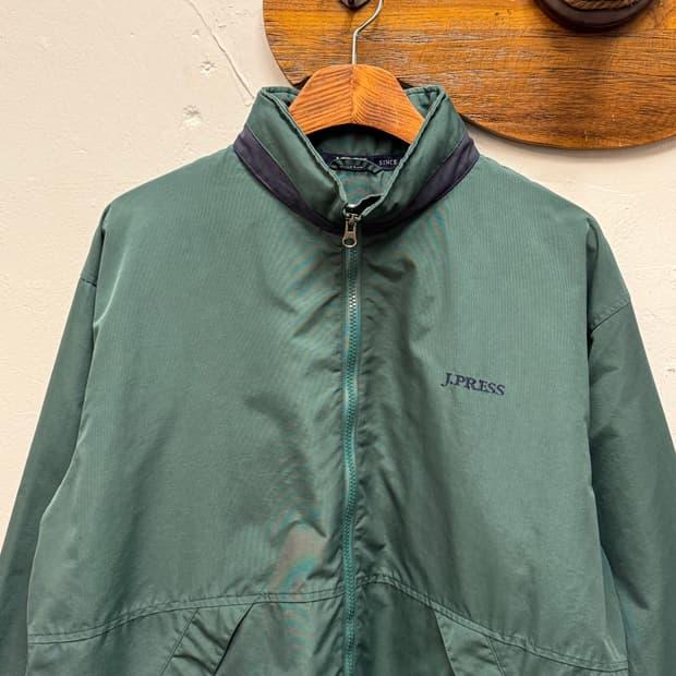 J.PRESS Nylon Mesh-Lined Zip-Up Jacket 3