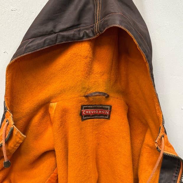 CHEVIGNON Contrast Panel Hooded Fleece-L 11