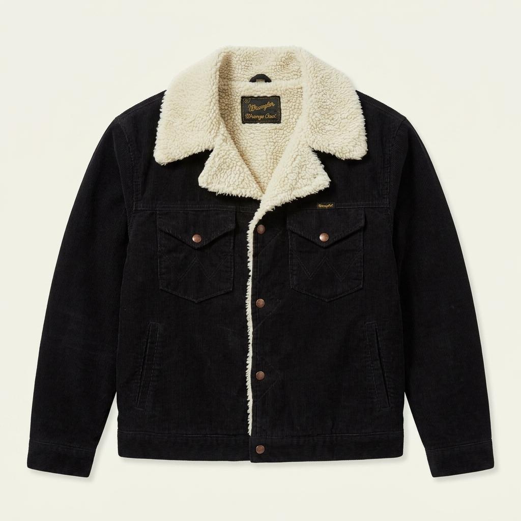 77) Wrangler Wrange Coat Corduroy Jacket 1