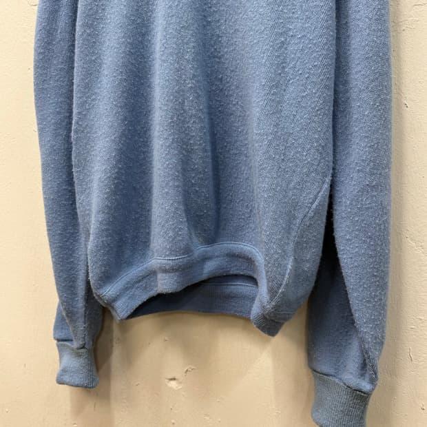 M) 7-80s Lacoste Light Blue V-neck Knit 4