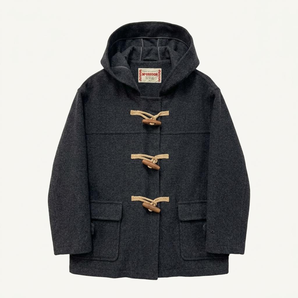 77) Japan McGregor Wool Duffle Coat 1