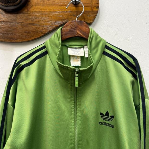 F) 90s Adidas Trefoil Logo Track Top 2
