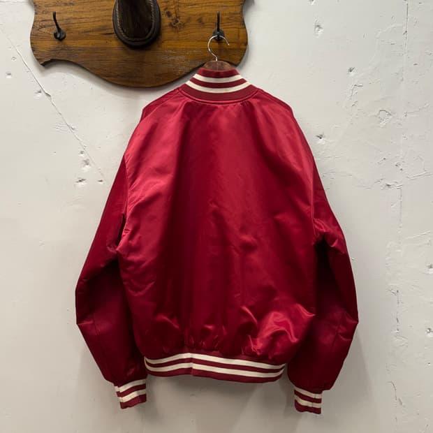 XL) 90s USA BIRDIE Vintage Nylon Varsity 6
