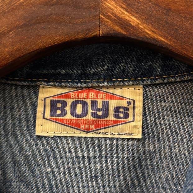 66) BLUE BLUE BOY'S Denim Shirt Jacket 7