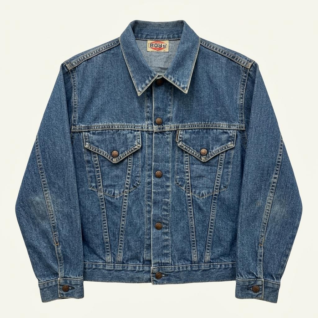 66) BLUE BLUE BOY'S Denim Shirt Jacket 1