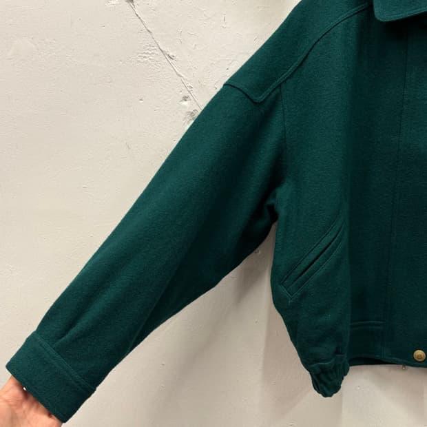 77) IVY LEAGUE Wool-Nylon Varsity Jacket 5